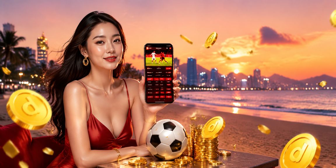 Cá cược thể thao trên di động với bối cảnh bãi biển Đà Nẵng